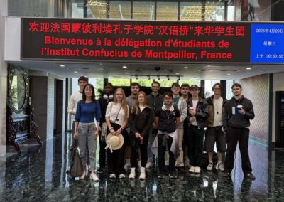 Délégation étudiante Institut Confucius France