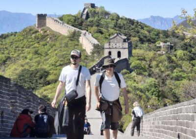 Voyageurs sur la Grande Muraille